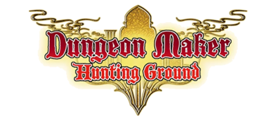 Dungeon Maker Hunting Ground logo for PSP